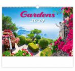 Gardens - nástěnný kalendář 2024 - 