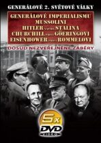 Generálové 2. světové války I. 5 DVD - 