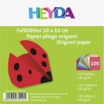 HEYDA Papíry na origami 10 x 10 cm ( 100 ks ) - 