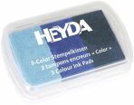 HEYDA Razítkovací polštářek - 3 odstíny modré - 