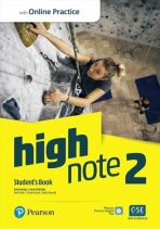 High Note 2 Student´s Book with Pearson Practice English App + Active Book - Bob Hastings
