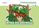 Hurá do džungle – zvířátková omalovánka A5 - Kristýna Bízová