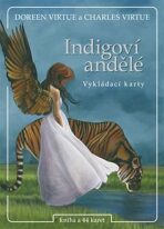 Indigoví andělé - kniha + 44 karet - Doreen Virtue