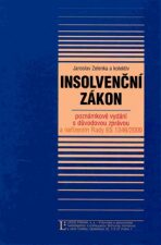 Insolvenční zákon - Jaroslav Zelenka