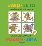 JARO, LÉTO, PODZIM, ZIMA – Kniha samolepek a hádanek - Helena Zmatlíková