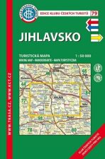 Jihlavsko /KČT 79 1:50T Turistická mapa - 