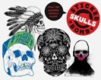 Stickerbomb Skulls - Studio Rarekwai
