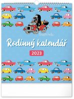 Nástěnný rodinný plánovací kalendář Krtek 2023 - Zdeněk Miler