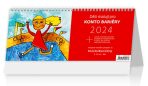 Děti malují pro KONTO BARIÉRY - stolní kalendář 2024 - 