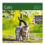 Cats 2023 - nástěnný kalendář - 