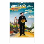 Kalendář nástěnný 2024 - Art Naive - Henri Rousseau - 