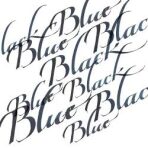 Kaligrafický inkoust W&N 30ml – 034 Blue Black - 
