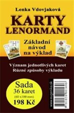 Karty Lenormand - Základní návod na výklad - Lenka Vdovjaková
