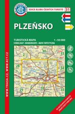KČT 31 Plzeňsko 1:50 000/turistická mapa - 