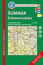 Šumava, Železnorudsko /KČT 64 1:50T Turistická mapa - 