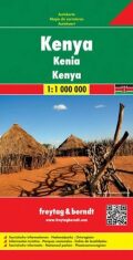 AK 2103 Keňa 1:1 000 000 / automapa (Defekt) - 