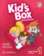 Kid´s Box New Generation 1 Pupil´s Book with eBook British English - Caroline Nixon, ...