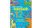 Učíme se psát čísla Dinosauři 123 - Kniha aktivit pro předškoláky - 
