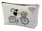 Kosmetická taška BUG ART KIUB - Kočka na kole - 