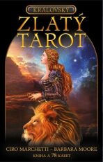 Královský Zlatý tarot - Kniha a 78 karet (lesklé) - Barbara Moore