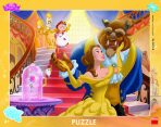 Puzzle deskové Kráska a zvíře 40 dílků - Walt Disney