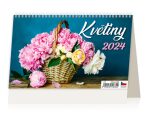 Květiny - stolní kalendář 2024 - 