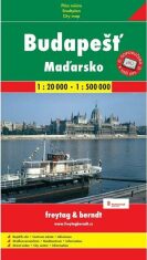 Maďarsko + Budapešť mapy (1:500 000, 1:20 000) - 