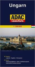 Maďarsko/mapa 1:300T ADAC - 
