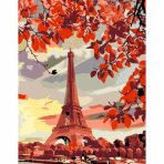 Malování podle čísel Rosa – 345 Eiffelova věž - 
