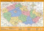 Mapa České republiky – zeměpisná a politicko-správní - 