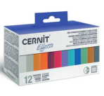 Modelovací hmota Cernit sada 12x25g Effects - 