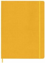 Moleskine Zápisník oranžový XL, linkovaný, tvrdý - 