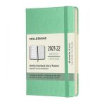 Moleskine Zápisník plánovací 2021-2022 zelený S, tvrdý - 