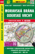 Moravská Brána, Oderské vrchy 1:40 000 - 