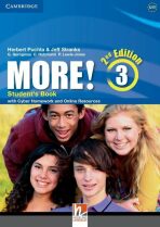 More! 3 Workbook with Cyber Homework and Online Resources - Herbert Puchta