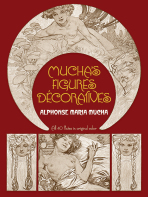Mucha's Figures Décoratives - Alfons Mucha