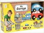 My Garage (Book, Wooden Toy & 16-piece Puzzle) - 