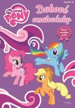 My Little Pony - Duhové omalovánky - Krásné samolepky uvnitř - Hasbro
