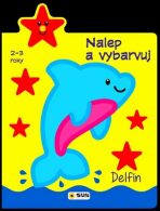 Delfín 2-3 roky: Nalep a vybarvuj - 
