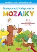Nalepovací mozaiky/Nalepovacie mozaiky - Medvídkův sešit/Medvedíkov zošit (CZ/SK vydanie) - 