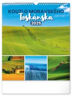 NOTIQUE Nástěnný kalendář Kouzlo Moravského Toskánska 2025, 30 x 34 cm - 