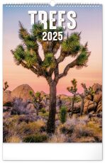 Nástěnný kalendář Stromy 2025, 33 × 46 cm - 
