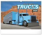 Nástěnný kalendář Trucks 2024 - 