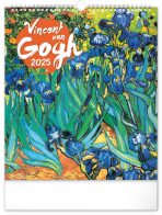 NOTIQUE Nástěnný kalendář Vincent van Gogh 2025, 30 x 34 cm - 