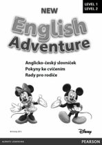 New English Adventure 1 a 2 slovníček CZ - 