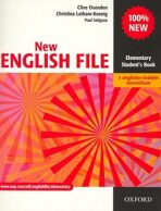 New English File Elementary Student´s Book S Anglicko-českým Slovníčkem - Clive Oxenden, ...