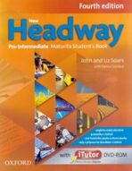 New Headway Pre-Intermediate Maturita Fourth Edition Student´s Book + iTutor DVD - John Soars,Liz Soars