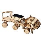 NiXiM Dřevěné 3D puzzle - Mars rover 3 - 