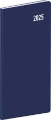 NOTIQUE Kapesní diář Modrý 2025, plánovací měsíční, 8 x 18 cm - 