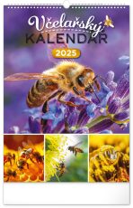NOTIQUE Nástěnný Včelařský kalendář 2025, 33 x 46 cm - 